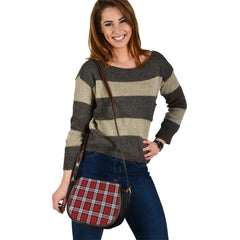 Brodie Dress Tartan Saddle Handbags