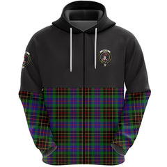 Brodie Hunting Modern Clan Half Of Tartan Zipper Hoodie