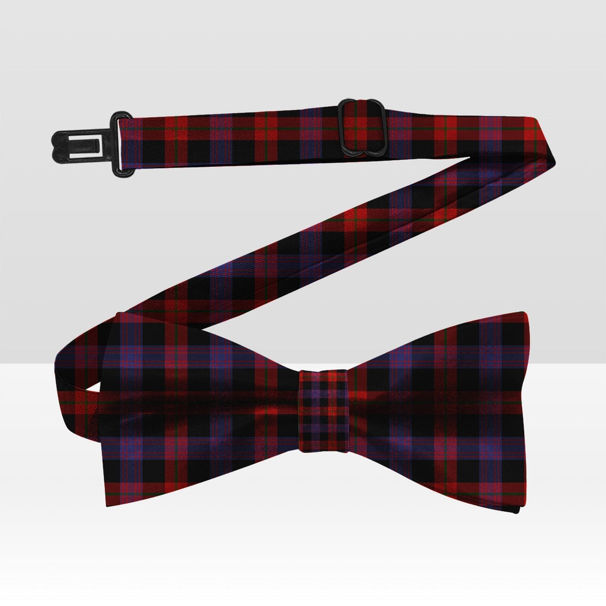 Broun Modern Tartan Bow Tie