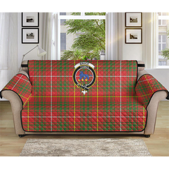 Bruce Modern Tartan Crest Sofa Protector