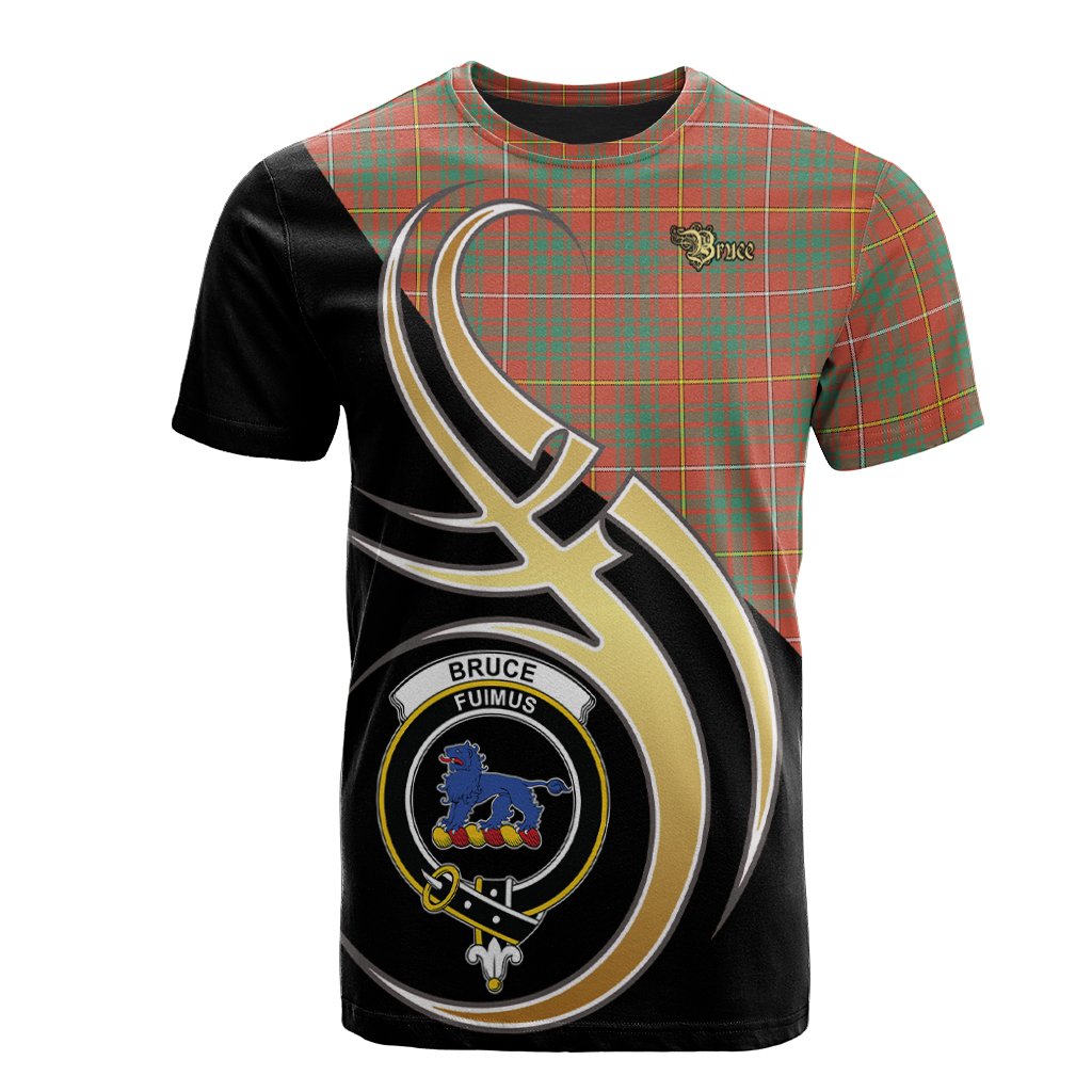 Bruce Ancient Tartan T-shirt - Believe In Me Style