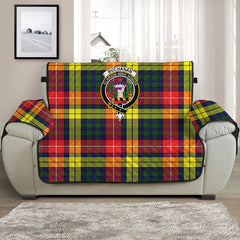 Buchanan Modern Tartan Crest Sofa Protector