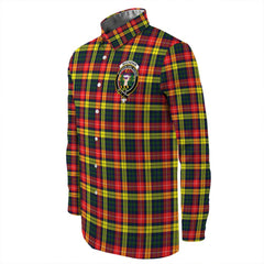 Buchanan Modern Tartan Long Sleeve Button Shirt