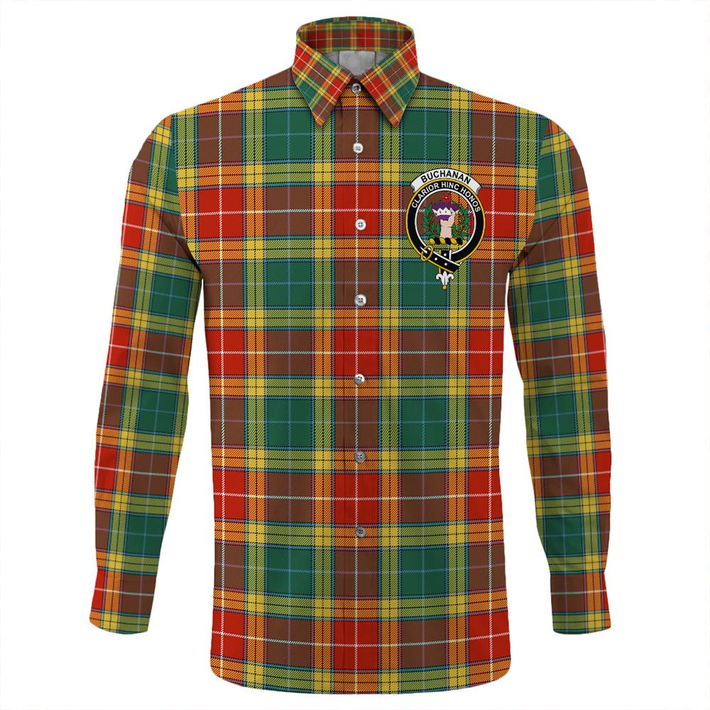 Buchanan Old Sett Tartan Long Sleeve Button Shirt