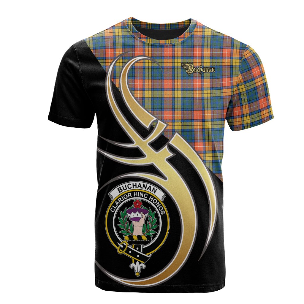 Buchanan Ancient Tartan T-shirt - Believe In Me Style