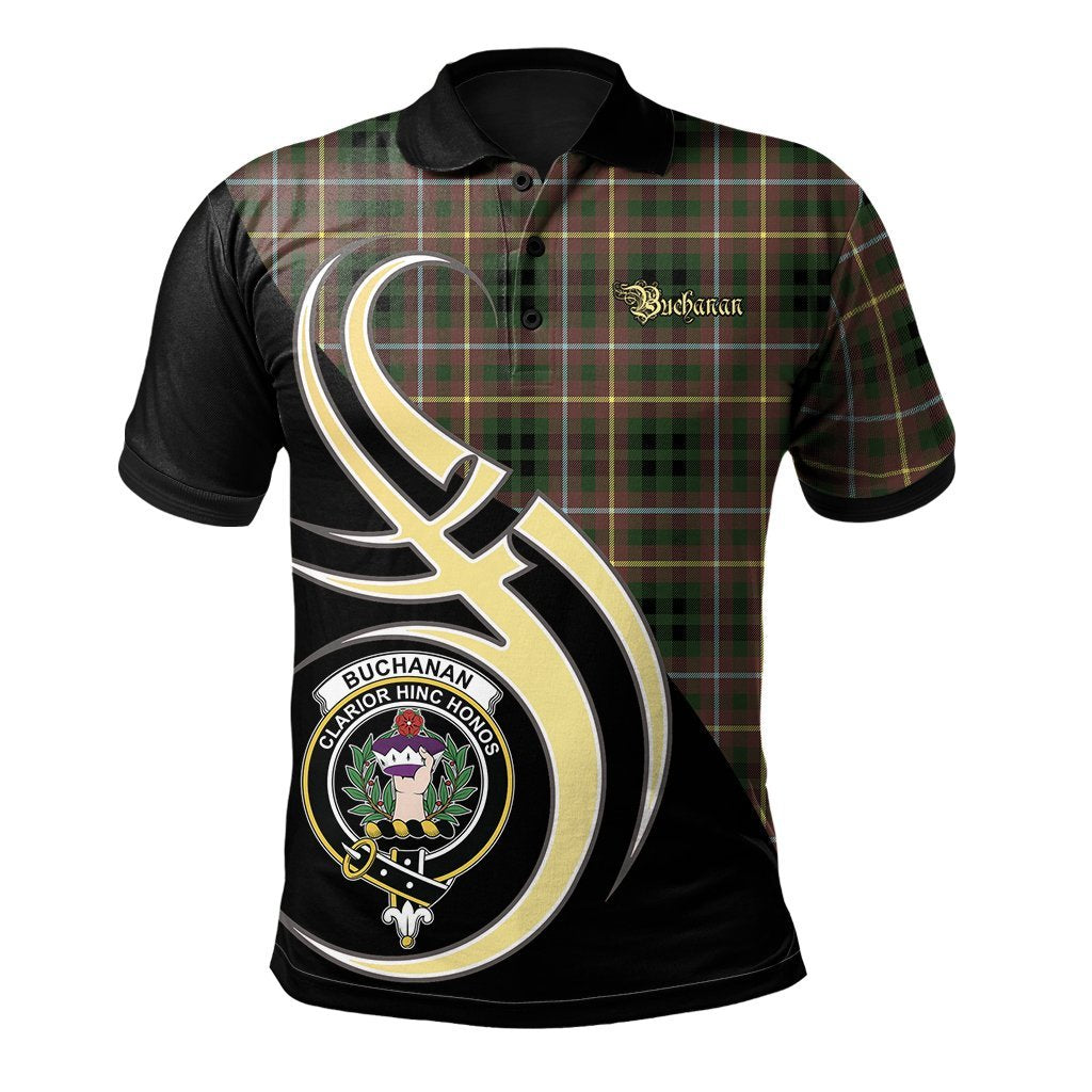 Buchanan Hunting Tartan Polo Shirt - Believe In Me Style