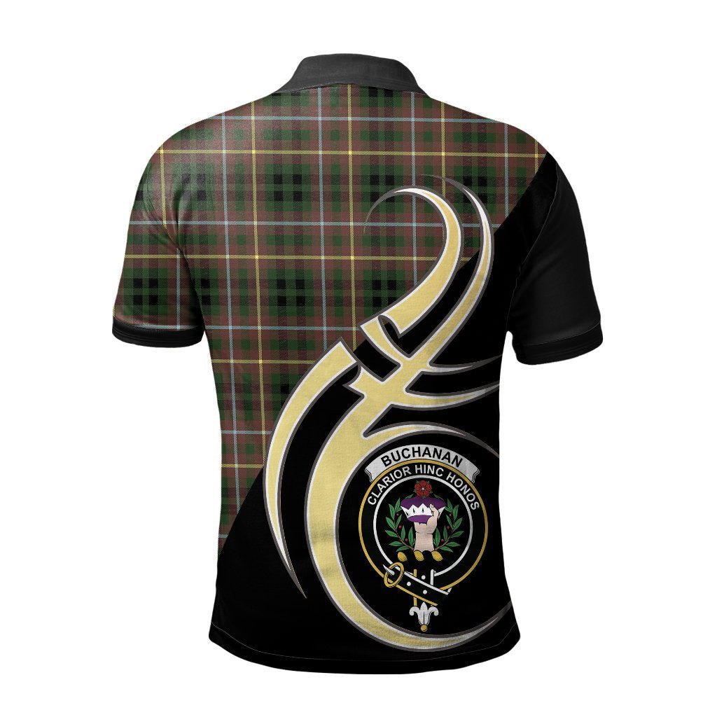 Buchanan Hunting Tartan Polo Shirt - Believe In Me Style