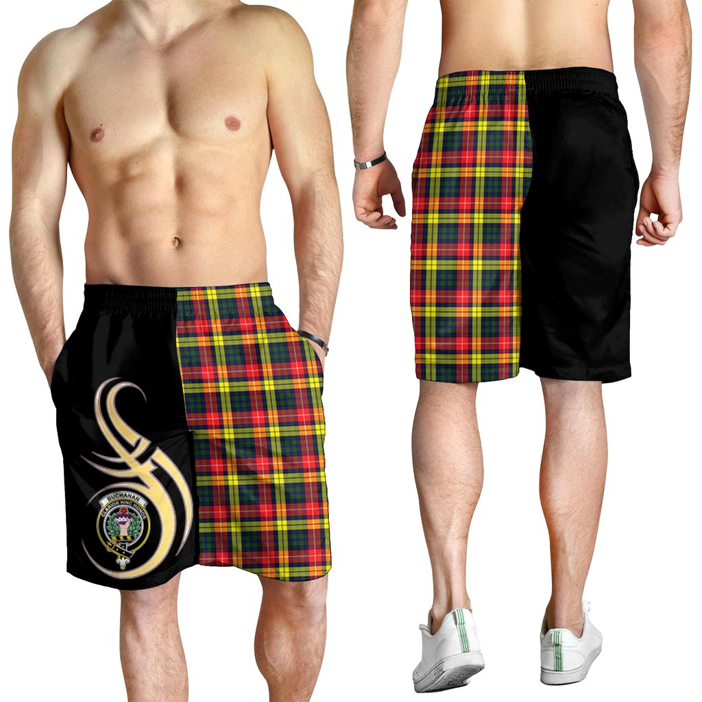 Buchanan Modern Tartan Crest Men's Short PM8