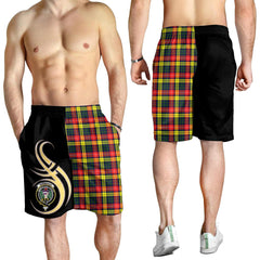 Buchanan Modern Tartan Crest Men's Short PM8
