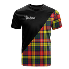 Buchanan Modern Tartan - Military T-Shirt