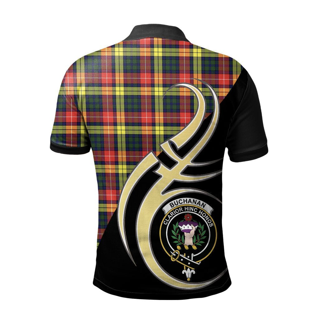 Buchanan Modern Tartan Polo Shirt - Believe In Me Style