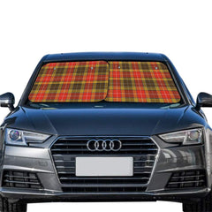 Buchanan Old Set Weathered Tartan Car Sun Shade - 2 Pieces