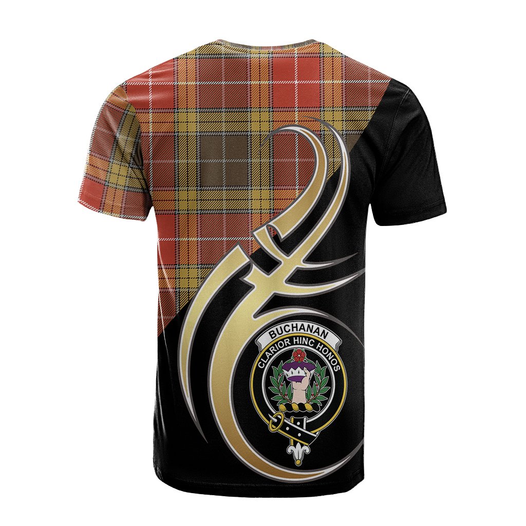 Buchanan Old Set Weathered Tartan T-shirt - Believe In Me Style