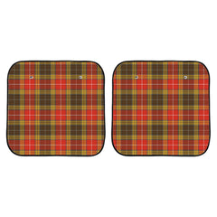 Buchanan Old Set Weathered Tartan Car Sun Shade - 2 Pieces