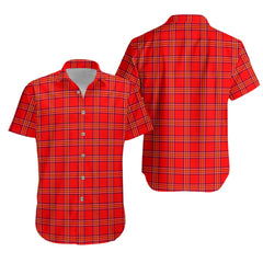 Burnett Modern Tartan Hawaiian Shirt
