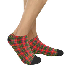 Somerville Modern Tartan Ankle Socks