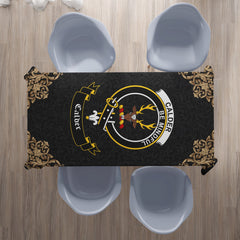 Calder Crest Tablecloth - Black Style