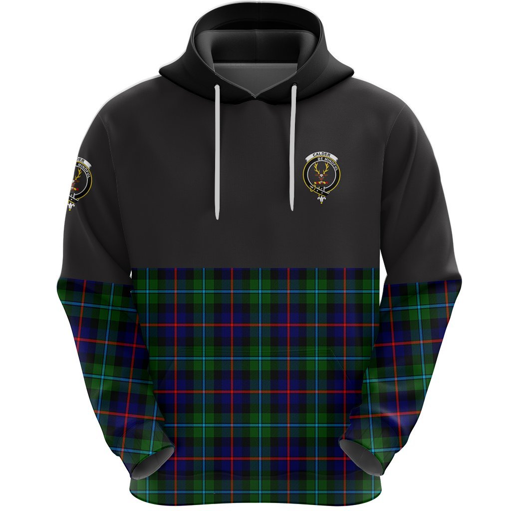 Calder Modern Clan Half Of Tartan Hoodie