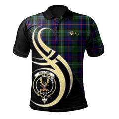 Calder Modern Tartan Polo Shirt - Believe In Me Style