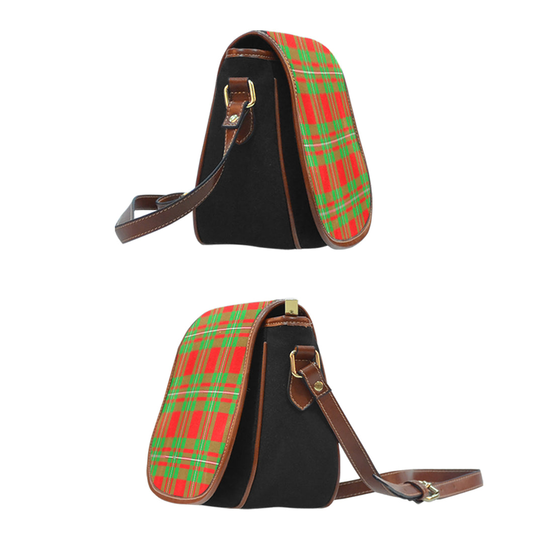 Callander Modern Tartan Saddle Handbags