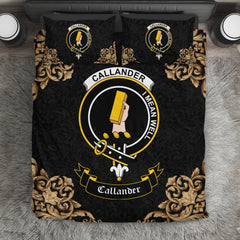 Callander Crest Black Bedding Set