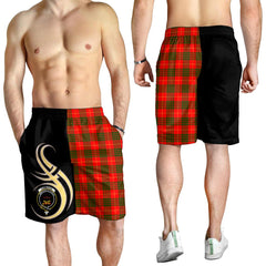 Cameron Modern Tartan Crest Men's Short PM8