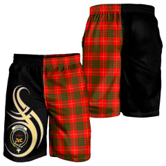 Cameron Modern Tartan Crest Men's Short PM8