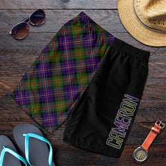 Cameron of Erracht Modern Tartan Crest Men's Short - Cross Style