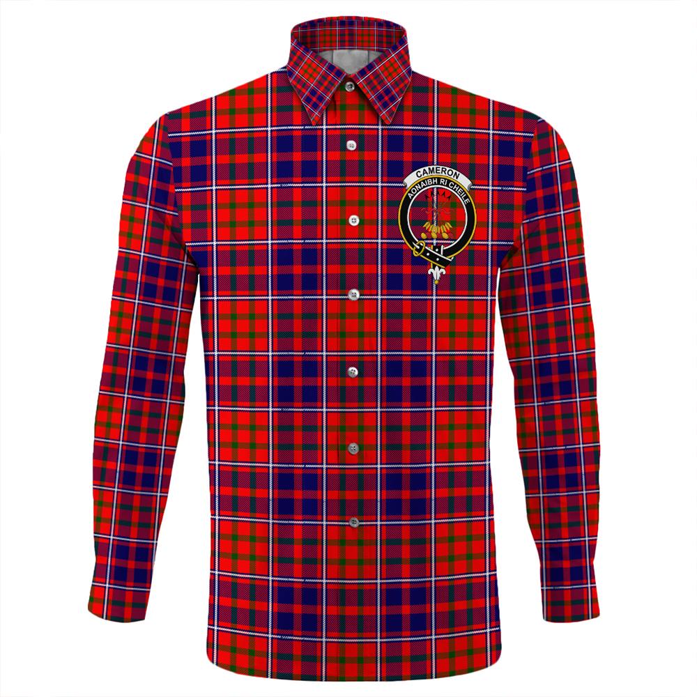 Cameron of Lochiel Modern Tartan Long Sleeve Button Shirt