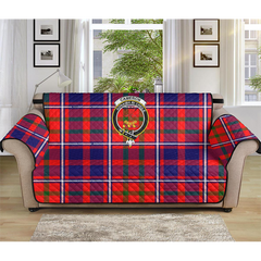 Cameron of Lochiel Modern Tartan Crest Sofa Protector