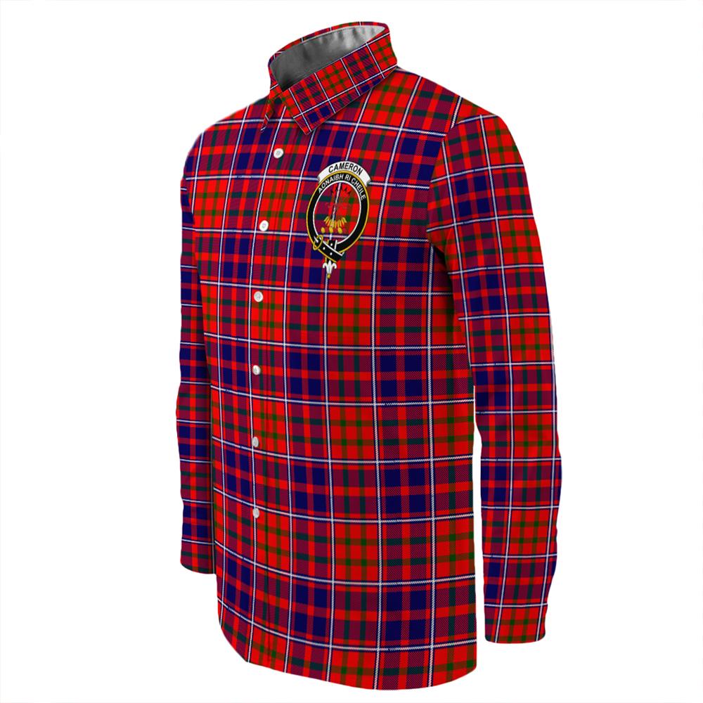 Cameron of Lochiel Modern Tartan Long Sleeve Button Shirt