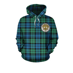 Campbell Ancient Tartan Hoodie - Tree Of Life