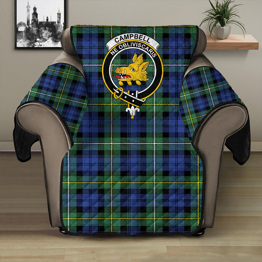 Campbell Argyll Ancient Tartan Crest Sofa Protector