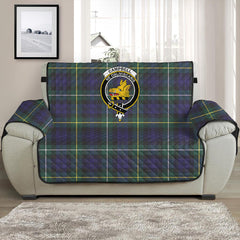 Campbell Argyll Modern Tartan Crest Sofa Protector