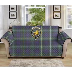 Campbell Argyll Modern Tartan Crest Sofa Protector