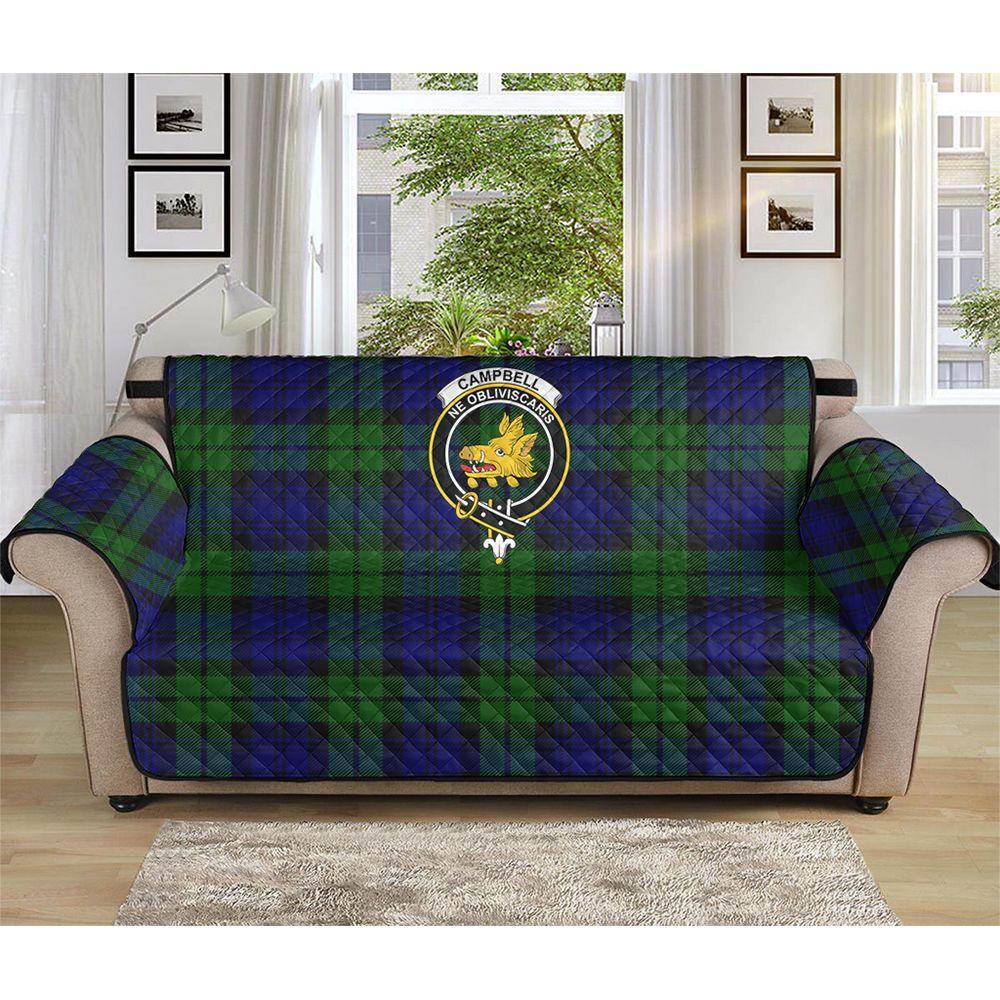 Campbell Modern Tartan Crest Sofa Protector