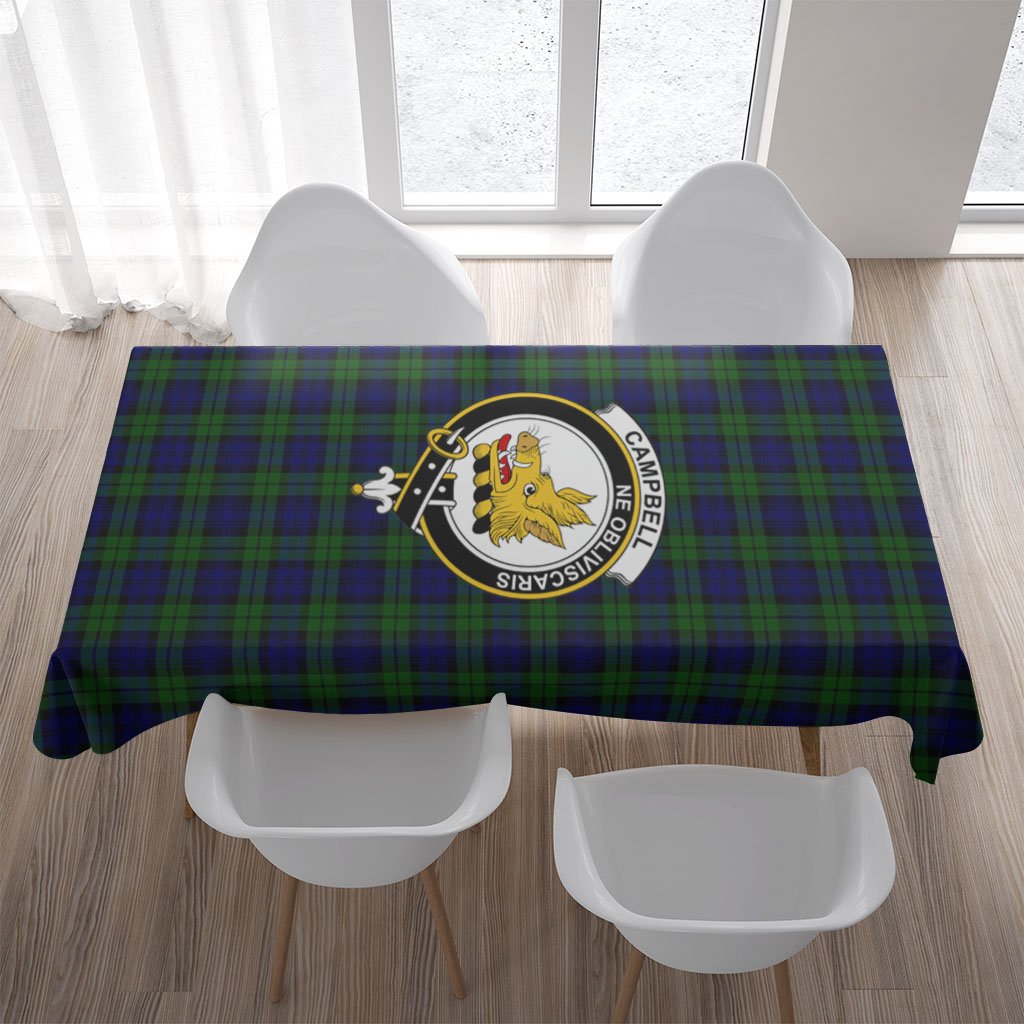 Campbell Tartan Crest Tablecloth
