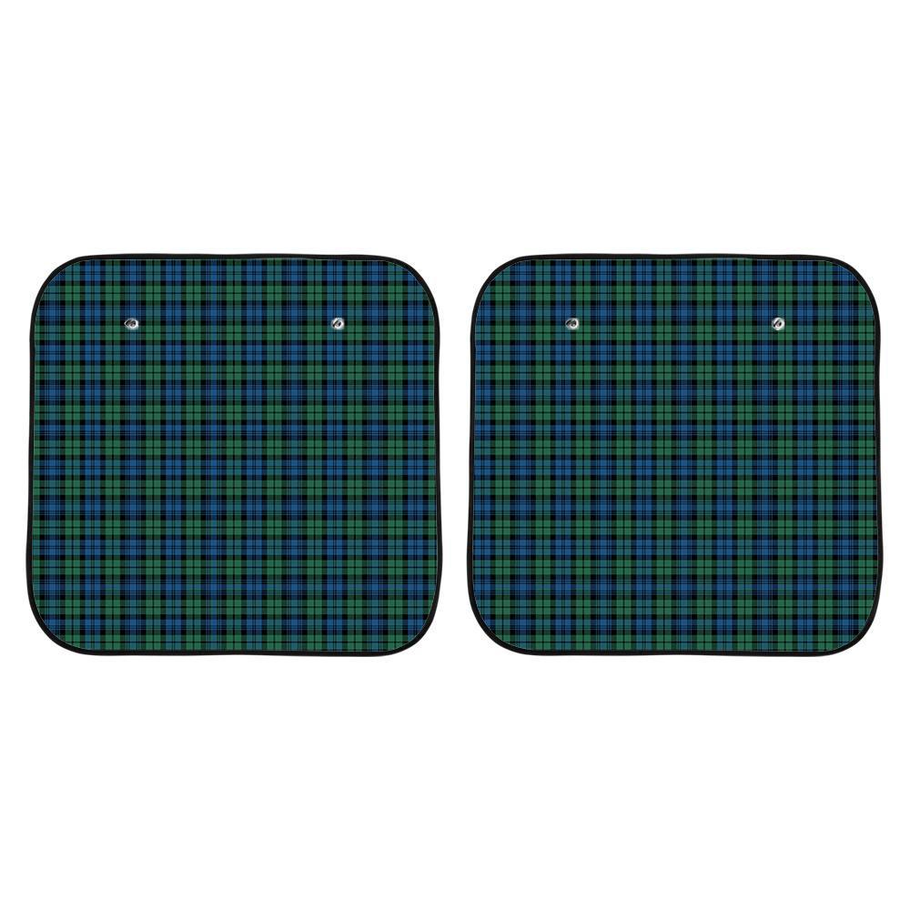 Campbell Ancient 02 Tartan Car Sun Shade - 2 Pieces