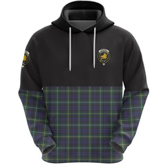 Campbell Argyll Modern Clan Half Of Tartan Hoodie