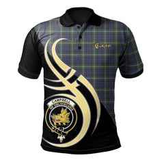 Campbell Argyll Modern Tartan Polo Shirt - Believe In Me Style