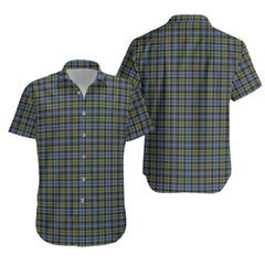 Campbell Faded Tartan Hawaiian Shirt