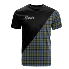 Campbell Faded Tartan - Military T-Shirt