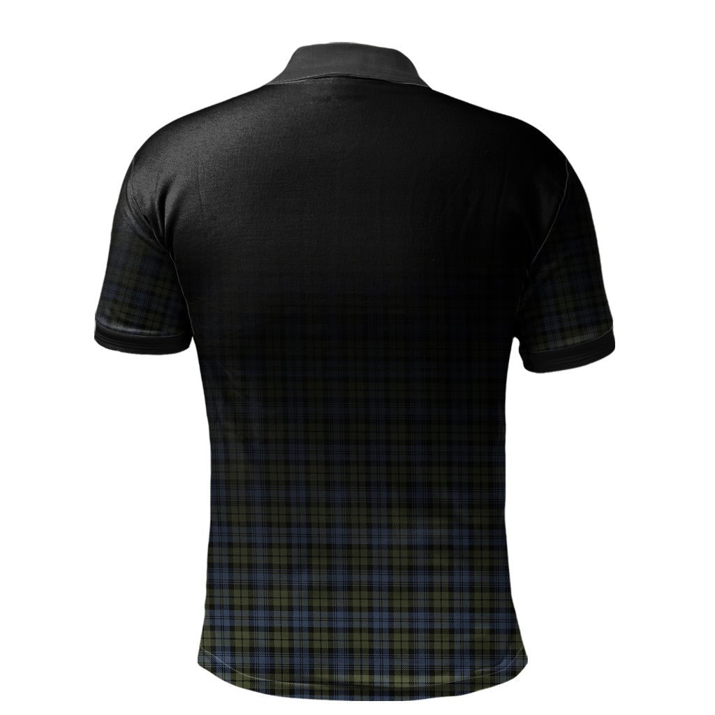 Campbell Faded Tartan Polo Shirt - Alba Celtic Style