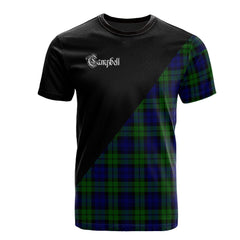 Campbell Modern Tartan - Military T-Shirt