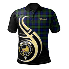 Campbell Modern Tartan Polo Shirt - Believe In Me Style