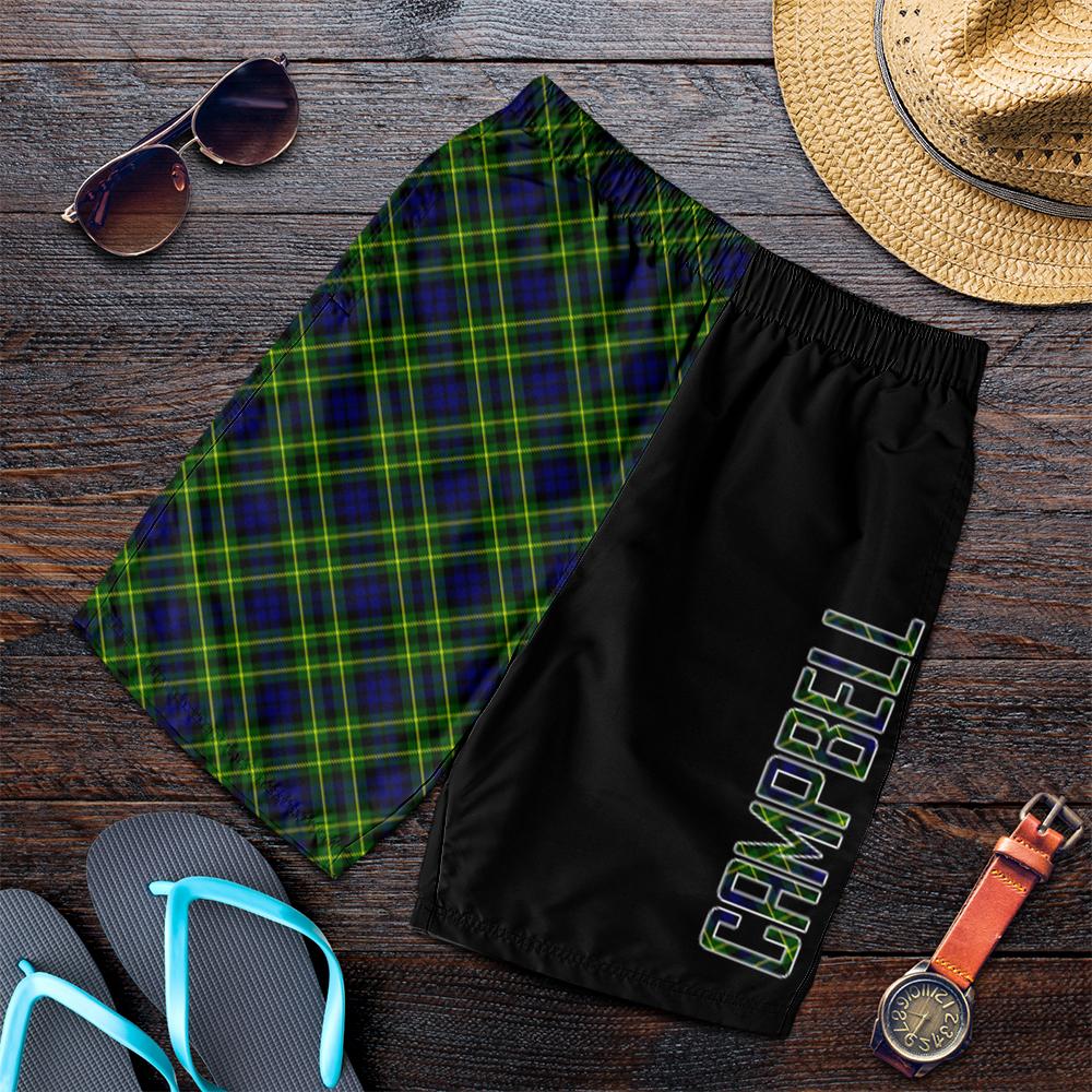 Campbell of Breadalbane Modern Tartan Crest Men's Short - Cross Style