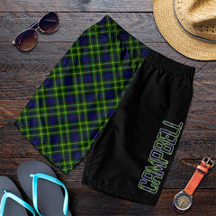 Campbell of Breadalbane Modern Tartan Crest Men's Short - Cross Style