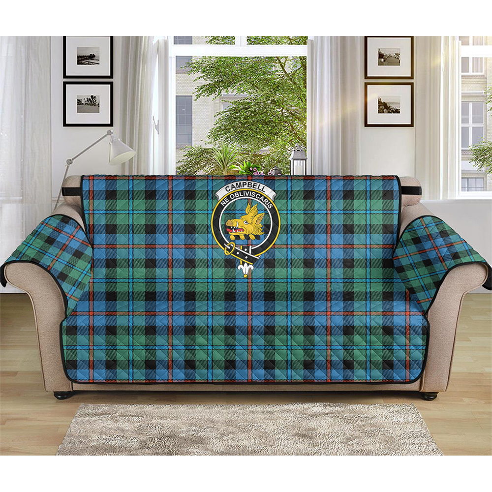 Campbell of Cawdor Ancient Tartan Crest Sofa Protector