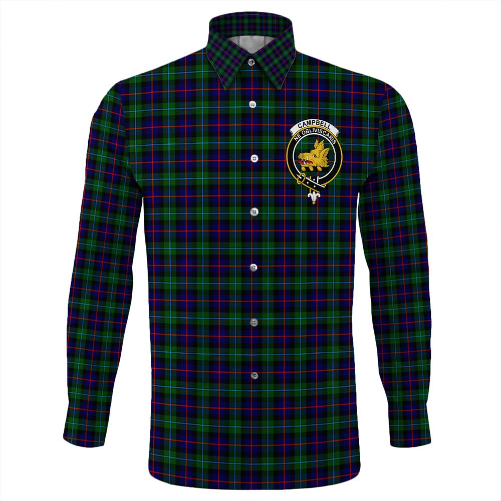 Campbell of Cawdor Modern Tartan Long Sleeve Button Shirt