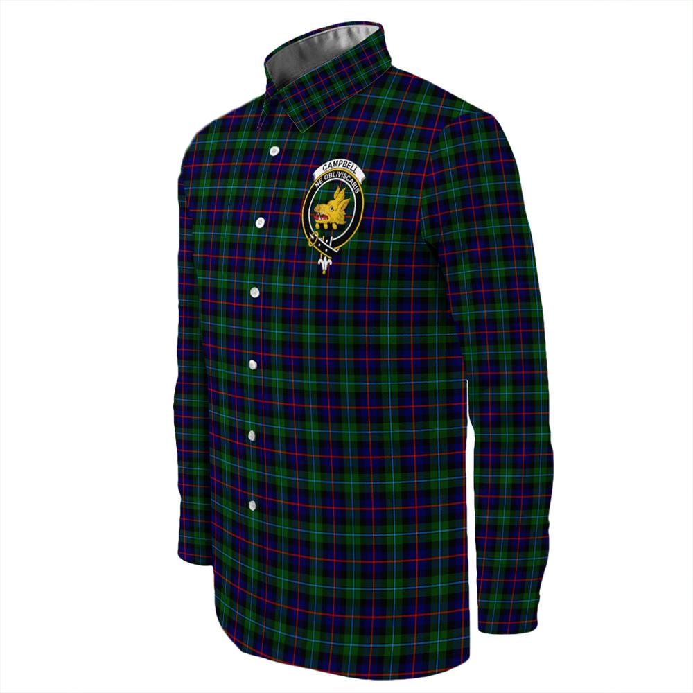 Campbell of Cawdor Modern Tartan Long Sleeve Button Shirt